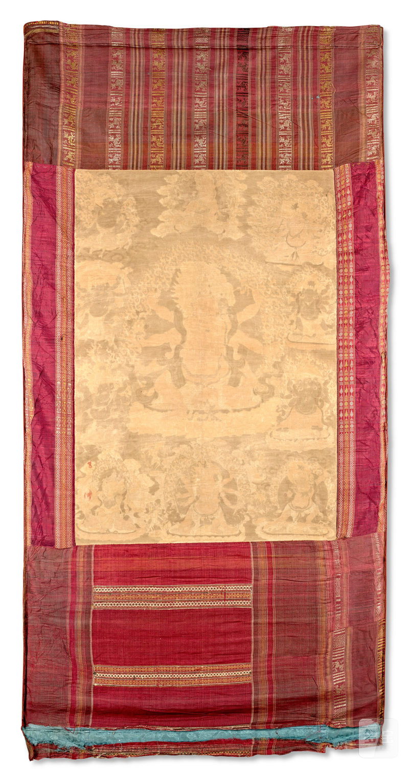 THANGKA REPRÉSENTANT HAYAGRIVA  BHOUTAN, XVIIIE-XIXE SIÈCLE - 图8